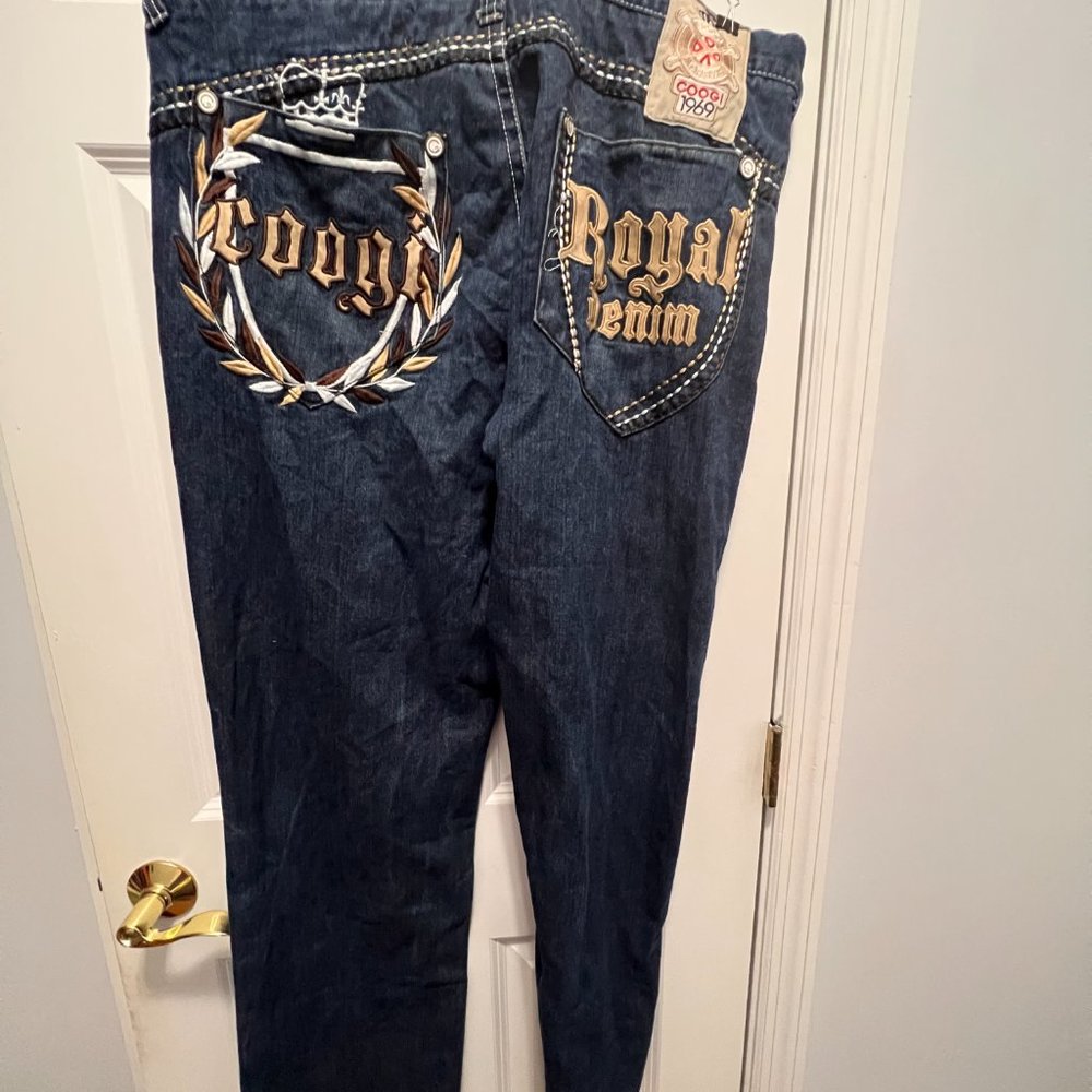 Coogi men's denim jean pants 40 X35